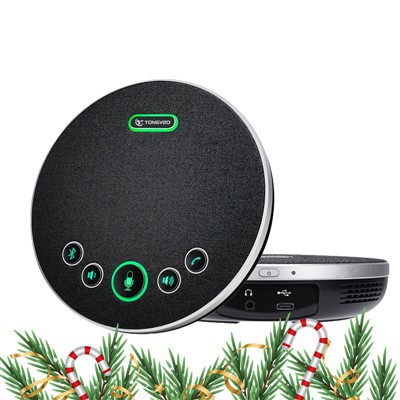 Micrófono inalámbrico portátil para reuniones de conferencia con Bluetooth y altavoz BT